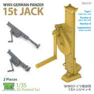 WW2 German Panzer 15t Jack Set #TRXTR35179