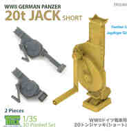 WW2 German Panzer 20t Jack (Short) Set #TRXTR35181