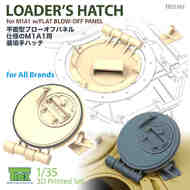 Loader's Hatch for M1A1 with Flat Blow Off Panel #TRXTR35193