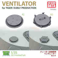 Ventilator Set for Tiger I Early #TRXTR35202