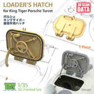 Loader's Hatch For King Tiger Porsche #TRXTR35207