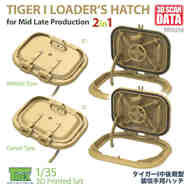 Loader's Hatch For Tiger I Mid/Late #TRXTR35210