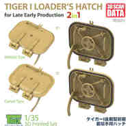 Loader's Hatch For Tiger I Late Early #TRXTR35211
