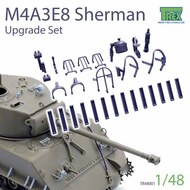  T-Rex Studio  1/48 M4A3E8 Sherman Upgrade Set TRXTR48001