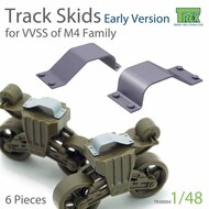  T-Rex Studio  1/48 Track Skids Set (Early Version) for VVSS of M4 Sherman Family TRXTR48004