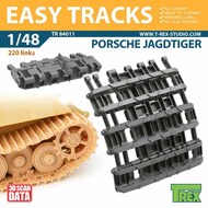 T-Rex Studio  1/48 Jagdtiger Porsche Easy Tracks TRXTR84011