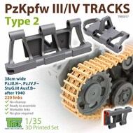  T-Rex Studio  1/35 Panzer Pz.Kpfw III/IV Tracks Type 2 TRXTR85017