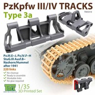  T-Rex Studio  1/35 Panzer Pz.Kpfw III/IV Tracks Type 3a TRXTR85018