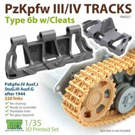  T-Rex Studio  1/35 Panzer Pz.Kpfw III/IV Tracks Type 6b w/cleats TRXTR85027