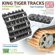  T-Rex Studio  1/35 King Tiger / Tiger II / Jagdtiger Tracks (Common Type) TRXTR85049