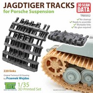  T-Rex Studio  1/35 Jagdtiger Tracks for Porsche Suspension TRXTR85052