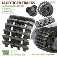  T-Rex Studio  1/35 Jagdtiger Tracks (for Chassis No.305003) TRXTR85058