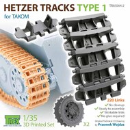  T-Rex Studio  1/35 Hetzer Tracks Type 1 (TAK kit) TRXTR85064-2
