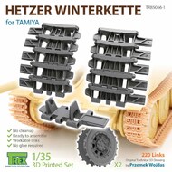  T-Rex Studio  1/35 Hetzer Winterkrette Tracks (TAM kit) TRXTR85066-1