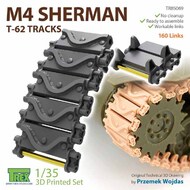  T-Rex Studio  1/35 M4 Sherman T-62 Tracks TRXTR85069