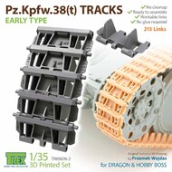 Pz.Kpfw.38(t) Tracks Early Type (DRA/HBS kit) #TRXTR85076-2