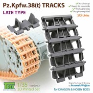  T-Rex Studio  1/35 Pz.Kpfw.38(t) Tracks Late Type (DRA/HBS kit) TRXTR85077-2