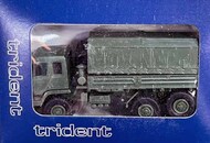  Trident Minitanks  1/87 M1083 Dual Rear Axle Flatbed w/Cover TDN90087