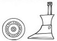  True Details Accessories  1/48 Ki-27 w/ Open Strut Wheel Set TD48096