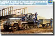 German Sd.Kfz.7/2 Halftrack Early Version w/3.7cm Flak 37 Gun & Supply Trailer #TSM1525