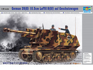  Trumpeter Models  1/35 German 39(H) Tank w/ 105mm LeFH18(sf) TSM353
