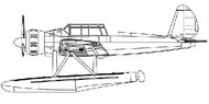  Trumpeter Models  1/200 Arado Ar.196 Seaplane TSM4203