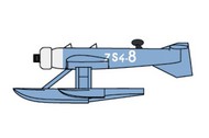  Trumpeter Models  1/350 MB411 French Observation Seaplane Set (D)<!-- _Disc_ --> TSM6264