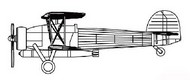 Fairey Swordfish British BiPlane Aircraft Set #TSM6274