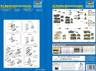  Trumpeter Models  1/350 US Marines Armor Accessories Set TSM6640