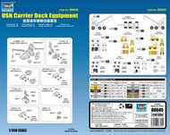  Trumpeter Models  1/350 USN Carrier Deck Equipment (New Tool) TSM6645