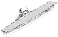  Trumpeter Models  1/700 USS Enterprise CV6 Aircraft Carrier TSM6708