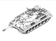  Trumpeter Models  1/72 Soviet JS-4 (IS4) Heavy Tank (New Variant) TSM7143