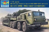  Trumpeter Models  1/72 MAZ-537G Late Production Type with MAZ/ChMZAP-5247G Semi-Trailer TSM7195