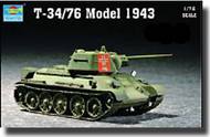  Trumpeter Models  1/72 Soviet T-34/76 Mod. 1943 Army Tank OUT OF STOCK IN US, HIGHER PRICED SOURCED IN EUROPE TSM7208