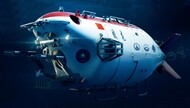 Chinese Jiaolong Manned Submersible (Pre-Painted Snap) (MAR) - Pre-Order Item* #TSM7331