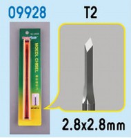 Model Micro Chisel: 2.8mm x 2.8mm Diamond Tip #TSM9928