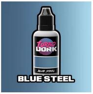  Turbo Dork  NoScale Blue Steel Metallic Acrylic Paint 20ml Bottle TDK4451