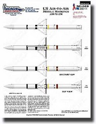 AIM-7E-2/M Sparrow Missile Markings #TB32028