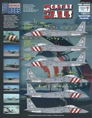 McDonnell F-15A Candy Cane Eagles Pt 1 (1) #TB48220