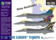 Lockheed-Martin F-16C Bel Colore Vipers. #TB48288