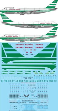  Twosix Silk  1/200 Cathay Pacific Delivery Boeing 747-200, 747-200F, 747-300 & 747-400 STS20005