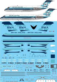 BMA British Midland McDonnell-Douglas DC-9-15/32 #STS44292