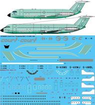 Court Line Turquoise BAC 1-11-500/400 #STS44302