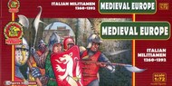 Italian Militiamen 1260-1392 Medieval Europe (24 figures in 16 poses) #UR7211