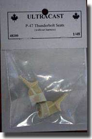 P-47 Thunderbolt Seats (without harness) #UC48200
