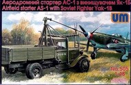  UM Models  1/48 Airfield Starter AS-1 w/ Soviet Fighter Yak-1B UM0505