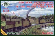  UM-MT  1/72 Red army anti-aircraft armored train WWII UMMT696