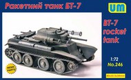  Unimodel  1/72 Soviet BT-7 rocket tank UNM246