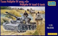  Unimodel  1/72 Pz.Kpfw.IV Ausf.G tank UNIM546
