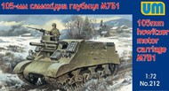  Unimodel  1/72 M7B1 105mm Howitzer Motor Carriage Tank UNM212